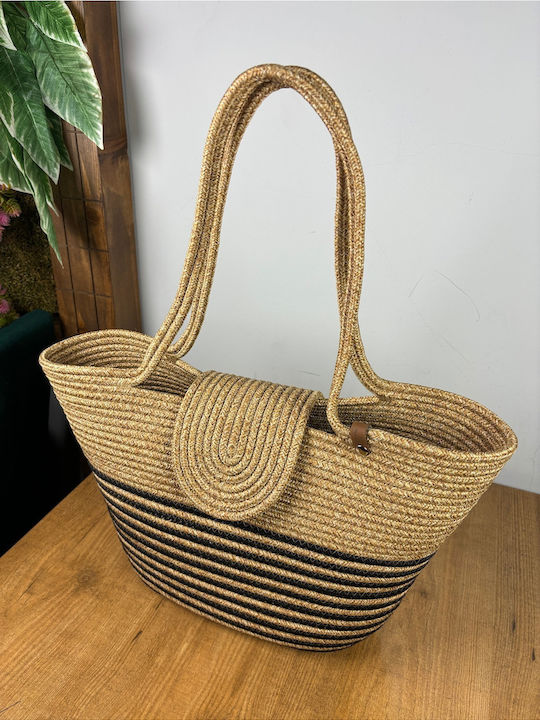 Enpapa Ψάθινη Τasche Strandtaschen Mehrfarbige