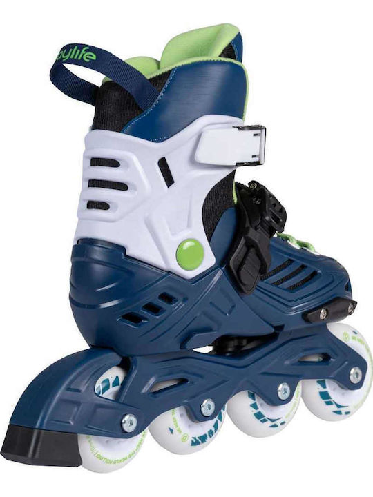 Powerslide Khaan Ltd Inline Adjustable Rollers Blue Children's Powerslide Khaan Ltd Inline Adjustable Rollers Blue Children's