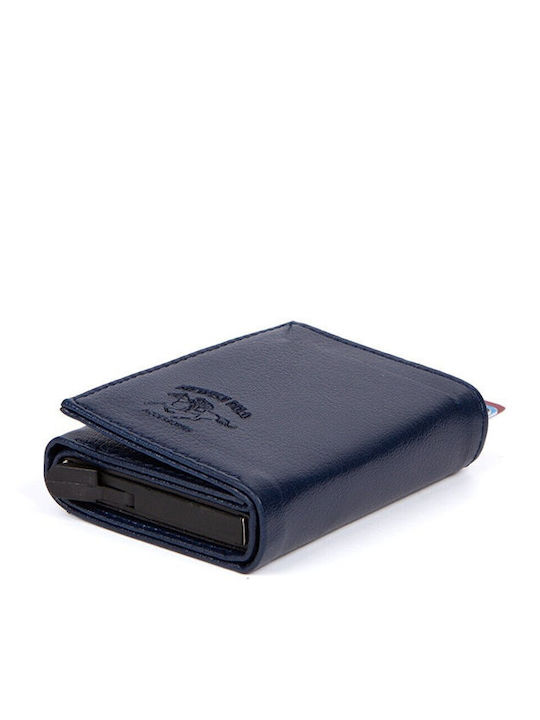 Мъжки портфейл с RFID Син