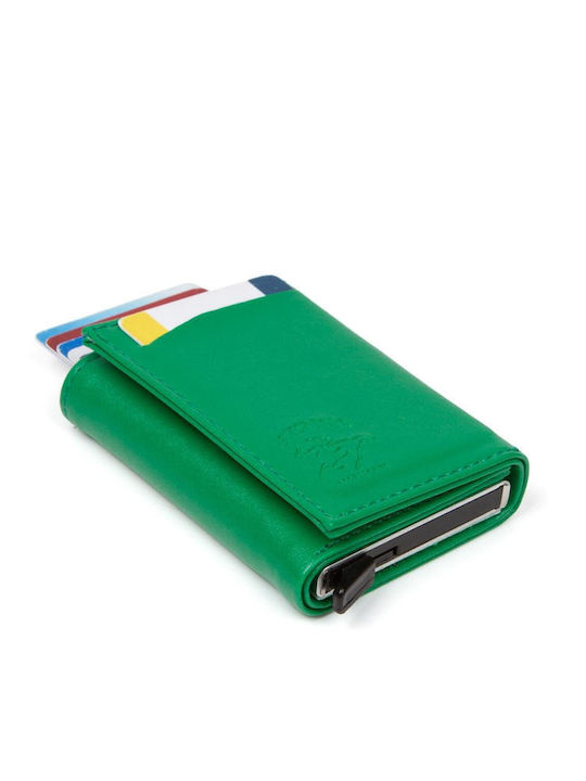 Herrenbrieftasche mit RFID Grünes Herrenbrieftasche mit RFID Grünes