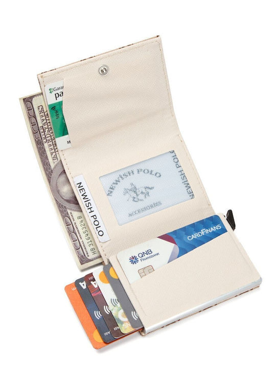 Мъжки Портфейл с RFID Бял