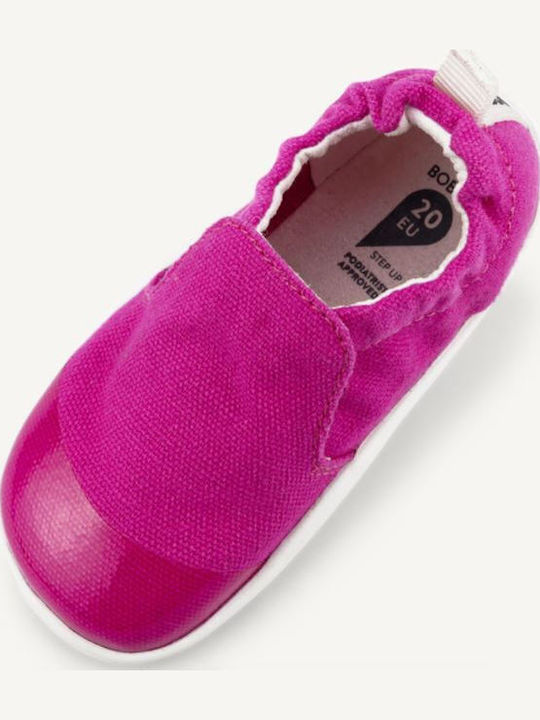 Bobux Βρεφικά Sneakers Αγκαλιάς Ροζ Xplorer