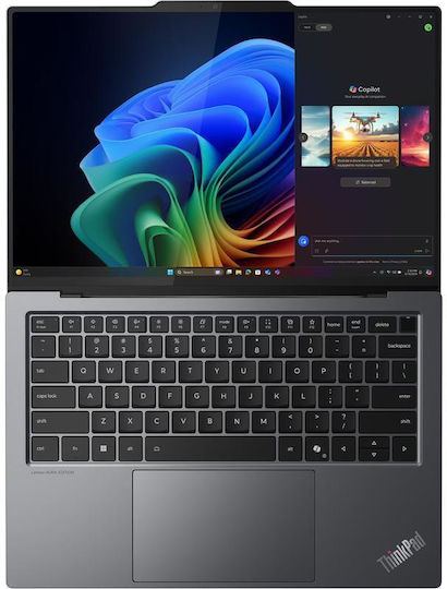 Lenovo ThinkPad X9-14 Gen 1 14" OLED Тъчскрийн 120Hz (Ultra 7-258V/32GB/2TB SSD/W11 Pro) (UK Клавиатура)