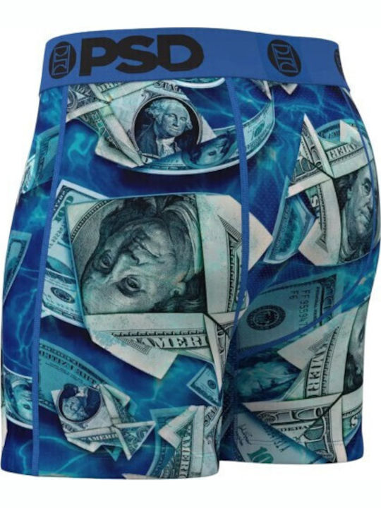 Herren Boxershorts Blau