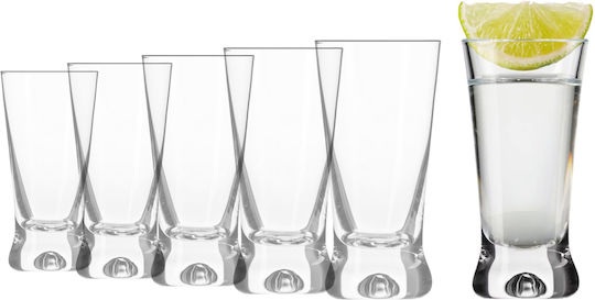 Krosno X-line Σφηνοπότηρα από Γυαλί 50ml F578374005040000 6τμχ