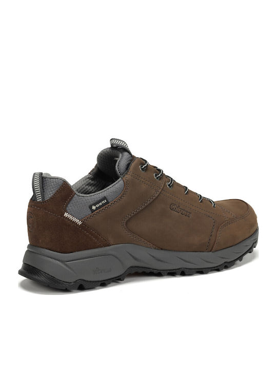 Chiruca Pantofi de drumeție pentru bărbați Impermeabili cu Membrană Gore-Tex Maro