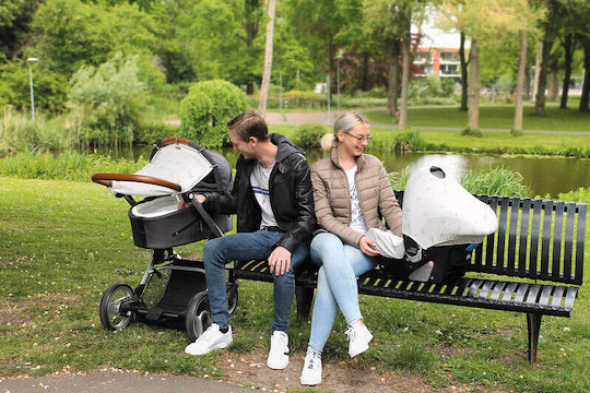Dooky Stroller Sunshade White