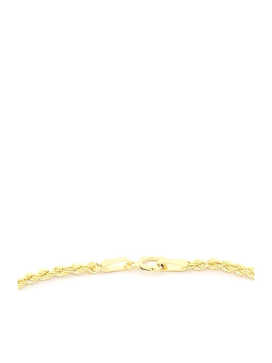 Women's Bracelet Made of 14K Gold 19cm