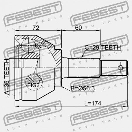 Εξωτερικός Σύνδεσμος Nissan Qashqai J10e 2006.12-2013.12 El 39211-jg72b