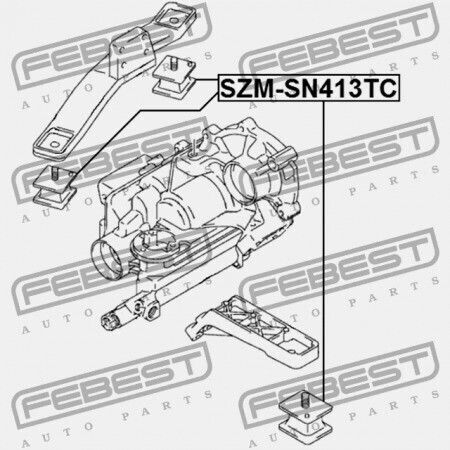 Възглавница За Главата Suzuki Джимни Sn413 1998-2018 29610-81a20