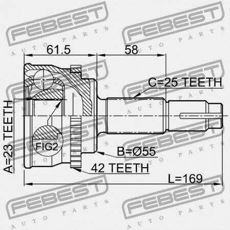 Външен Връзка NIssa Almera Uk Make N16e 2000.02-2006.11 El 39101-61y17