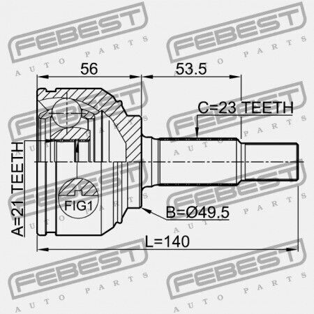 Εξωτερικός Σύνδεσμος Nissan Micra K12e 2002.11-2010.07 El 39211-ay125