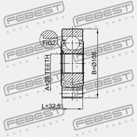 Audi A3 S3 Sportb. Lim. Qu 2004-2013 Rdw Εσωτερικός Σύνδεσμος 1k0498103a