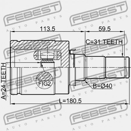 Left Inner Link Mazda CX-5 KE 2011-2012 EU FTB1-22-620