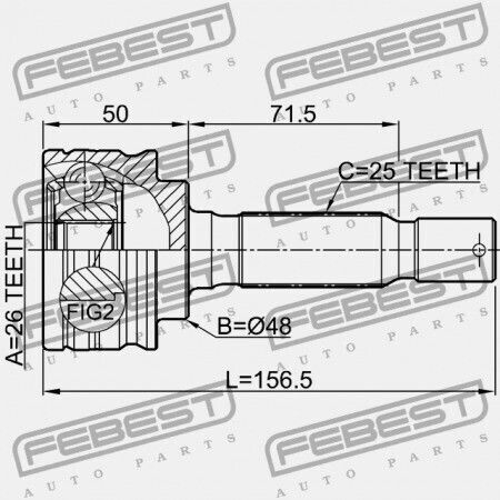 Πίσω Εξωτερικός Σύνδεσμος Mitsubishi Lancer Cy Cz 2007.03-2013.02 Eur 3715a007
