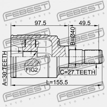 Inner Right Link Honda CR-V RD1 1996-2001 GN 44310-S10-320