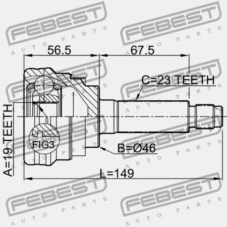 Externer Verbindung Chevrolet Matiz Spark M100 1998-2005 96564143