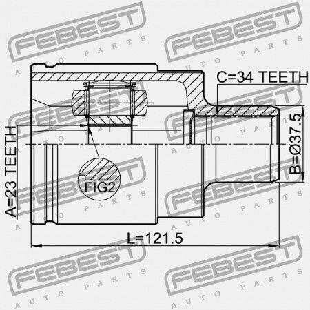 Δεξιός Εσωτερικός Σύνδεσμος Opel Astra J 2010-2015 0374691