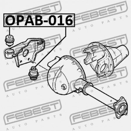 Inel De Susținere Diferențial Opel Frontera B 1998-2004 0302281