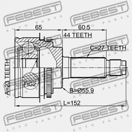 Subaru Legacy B12 Εξωτερικός Σύνδεσμος 1998.04-2003.06 El 28391-sa003