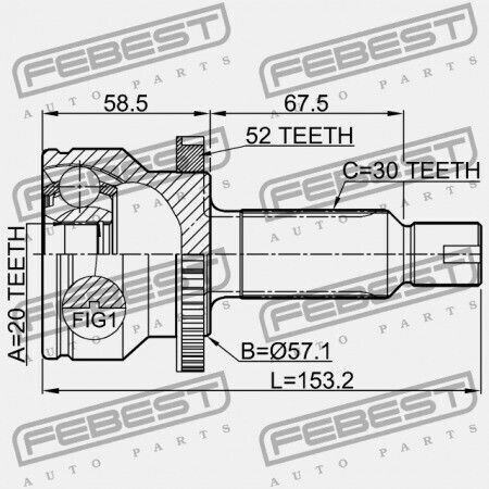 Заден Външен Свързващ Елемент Hyundai Santa Fe 12 2012-2015 Ген 49601-2w050