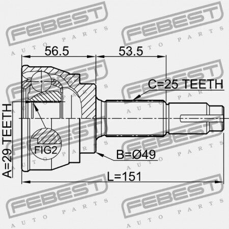 Nissan Tiida Jpn Make C11 Εξωτερικός Σύνδεσμος 2005.08-2012.06 Gl 39211-3u000