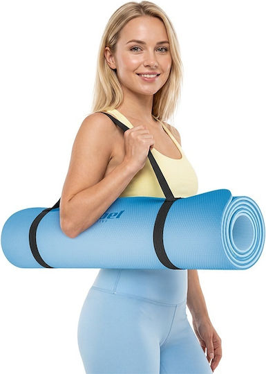 Rebel Active Yoga Exercise Mat Blue (183x61cm)