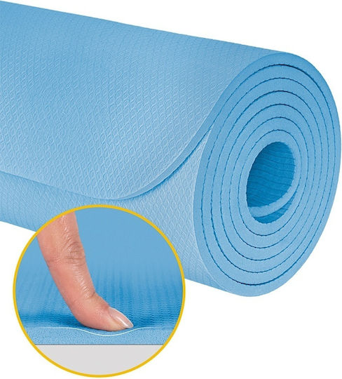 Rebel Active Saltea de Gimnastică Yoga Albastră (183x61cm)