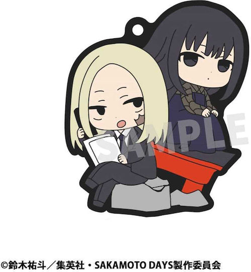 Megahouse Sakamoto Days Rubber Mascot Buddycolle Rubber Charms Vol. 2 Φιγούρα