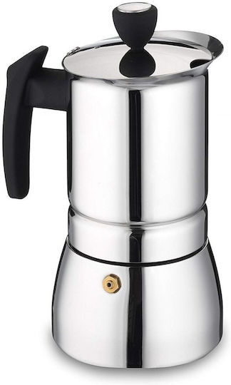 Grunwerg Cafe Ole Classic Cafetieră Pentru Plită Espresso Inox