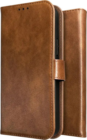 Rosso Element PU Wallet Synthetic Leather Brown (Poco X8 Pro Max)