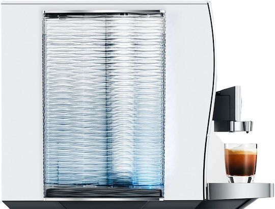 Jura Automatic Espresso Machine 1450W 15bar Pressure for Cappuccino with Grinding Mill White 2128124
