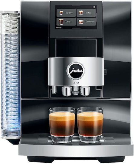 Jura Automatic Espresso Machine 1450W 15bar Pressure for Cappuccino with Grinding Mill Black 2128123