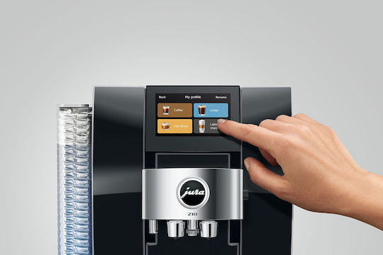 Jura Automatic Espresso Machine 1450W 15bar Pressure for Cappuccino with Grinding Mill Black 2128123