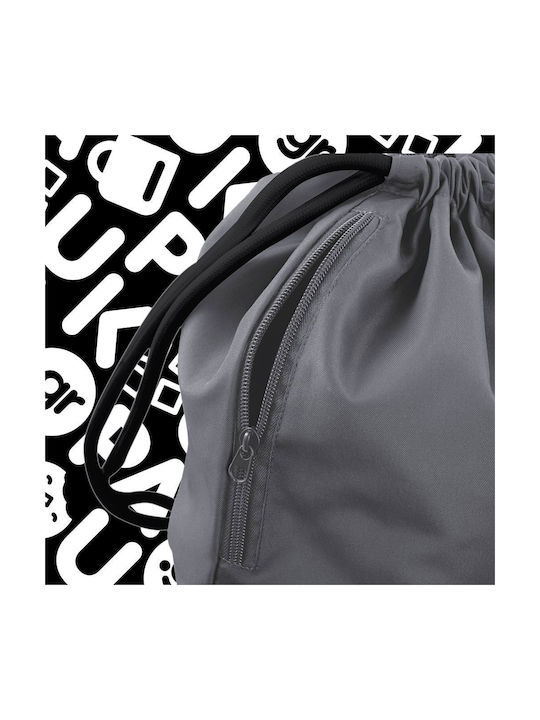 Koupakoupa Gta Vi KP_34610_gymbag-bb-Graue Sporttaschen Rucksack Für Fitnessstudio Grau