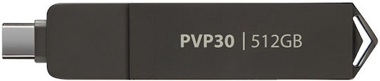 Patriot 512GB USB 2.0 SSD Стик Черен