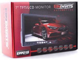 Einparts Οθόνη 7" Κάμερας Οπισθοπορείας για Ταμπλό Αυτοκινήτου