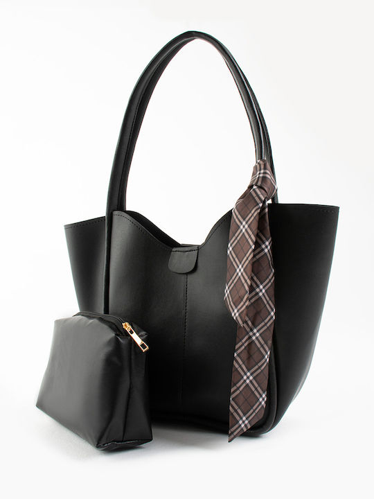 Leather Women's Shoulder Bag Brown