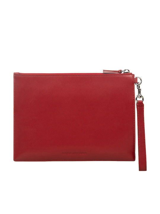 Leather Women's Envelope Red
