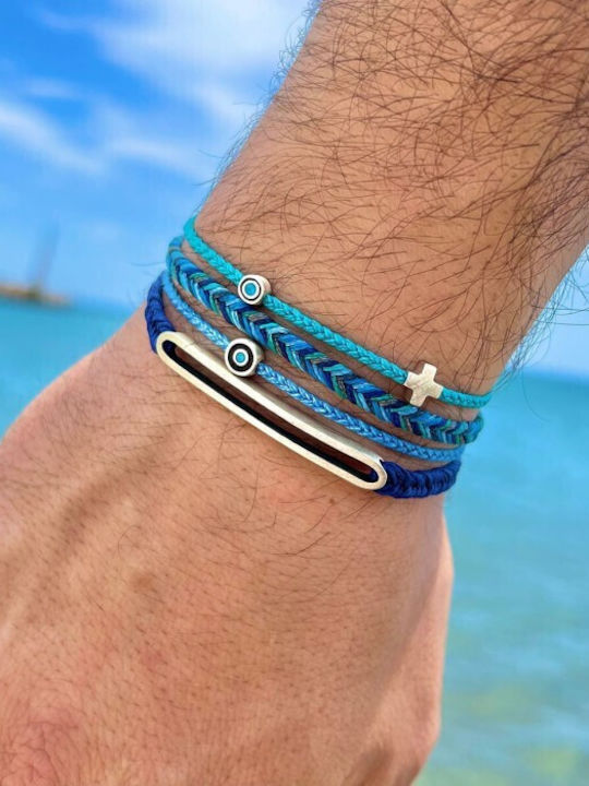 Bracelet Bohemian Rapsody Komboskini Blue Shades
