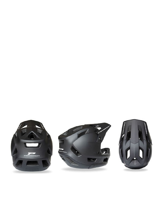 ProGrip Full Face Mountain Bicycle Helmet Black