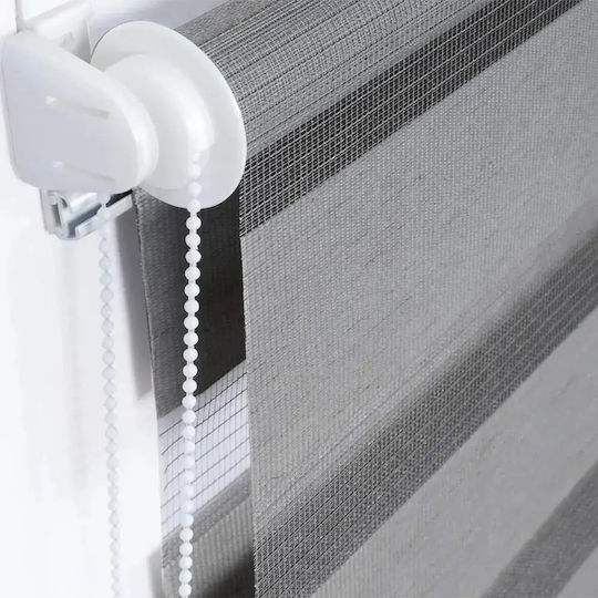 Woltu Woltu Rollos Partieller Blackout Doppelt Grau P75xH150cm