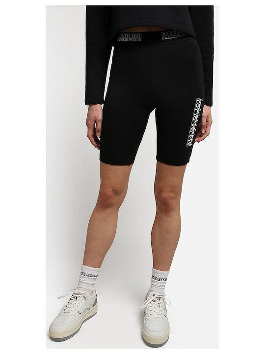 Instruire Colanti de femei de ciclism Colanti Talie inalta Negru