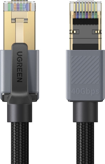 Ugreen F/FTP Kat.8 40Gbps Netzwerkkabel Ethernet 1m Schwarzes