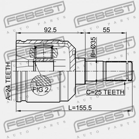 Inner Link Mitsubishi Galant Galant Hatchback E50 1992.11-1996.10 Eur Mb937996