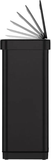 Eko Eko Waste Bin made of Inox Steel with Sensor Black 50lt
