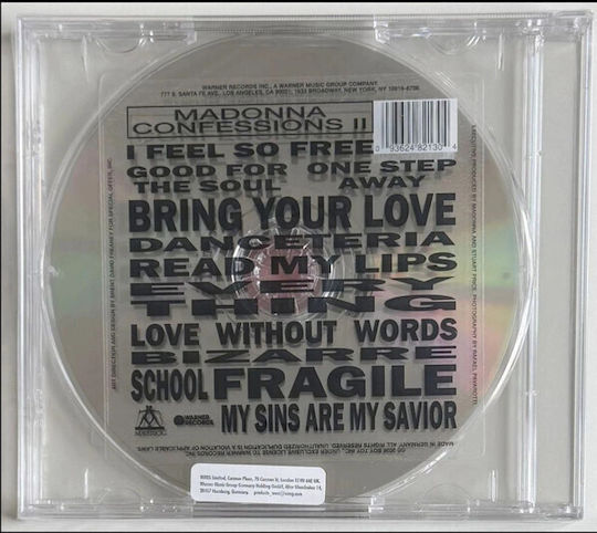 Madonna Confessions Ii Cd