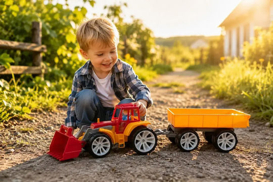 Hashtag Toys Tractor Camionetă