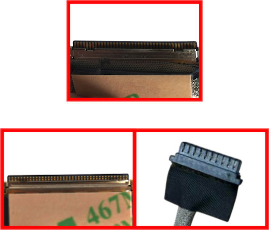 Screen Flex Cable for Laptop Asus Vivobook X580 X580gd X580bp X580nv X580vd N580gd