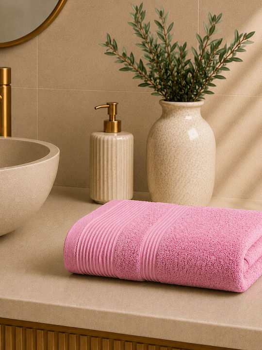 Astron Italy Badetuch-Set 3 Stück Astron Italy Rosa Gewicht 600gr/m²